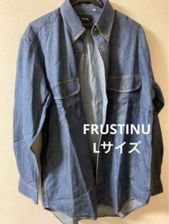 レディースデニム生地丈長トップスLサイズ
