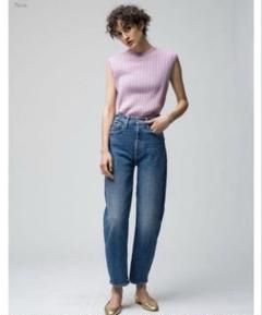 【MOTHER】ロンハーマン カーブシルエットアンクル デニムパンツ MOTHER】ロンハーマン カーブシルエットアンクル デニムパンツ