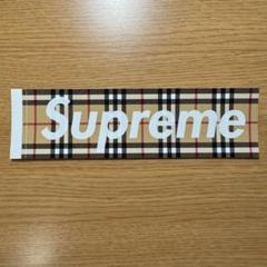 Supreme × Burberry ステッカー1枚