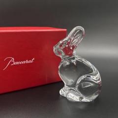 【新品・未使用品】BACCARAT うさぎ 置物 インテリア フィギュアリン