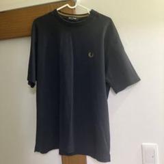 最終値下げ！　フレッドペリー　ネイビー　ソロテックス　ロゴ　鹿子　Tシャツ