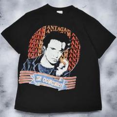 美品★80s 90s★Adam&the Ants★パキ綿 バンドTシャツ★黒★S