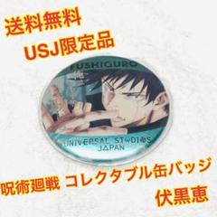 （送料無料）USJ限定品 呪術廻戦 コレクタブル缶バッジ 伏黒恵