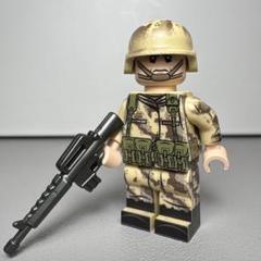 【なにわのアッキー】brickmania湾岸戦争米軍海兵隊ミニフィグ5体 なにわのアッキー様専用】brickmania湾岸戦争米軍海兵隊