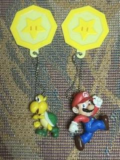 トコトコマリオ　どかんセット　リングコレクション　キーホルダー　サーティーワン トコトコマリオ どかんセット リングコレクション キーホルダー