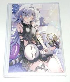 夜乃くろむ 1周年 記念 複製サイン入り ポストカード