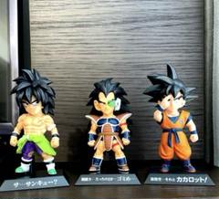 ドラゴンボール一番くじアーカイブ ラディッツ&ブロリー&孫悟空フィギュア3体