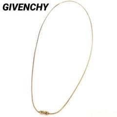 GIVENCHY ジバンシー ヴィンテージロングチェーンネックレス ゴールド