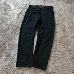 リーバイス LEVI'S 550 後染め ブラックバギーパンツ 【W32L32】