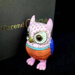 ◆美品◆ヘレンド　世界のふくろう　2010年　アンデスのふくろう　箱つき 1