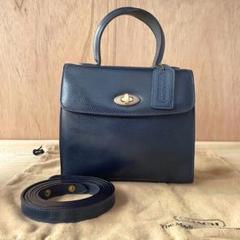 コーチ COACH オールドコーチ 9027 ネイビー レザー