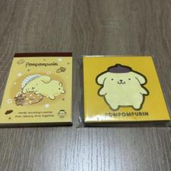サンリオ ポムポムプリン メモ帳 ミニメモ もふもふ毛布のねむねむ スクエアメモ