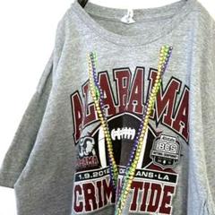 デルタ アラバマ クリムソン Tシャツ XL グレー 灰色 古着