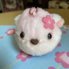 ふくふくシマエナガ春色びより桜マスコット - メルカリ