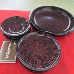 ぷくりん様リクエスト２点まとめ商品/漆塗牡丹彫ボウル銘々皿サーバー・パイレックス ぷくりん様リクエスト2点まとめ商品/漆塗牡丹彫ボウル銘々皿