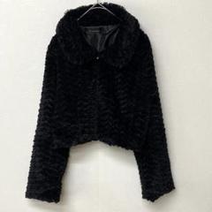 ZARA クロップド丈　フェイクファー　ジャケット 2025年最新】クロップドフェイクファージャケットの人気アイテム