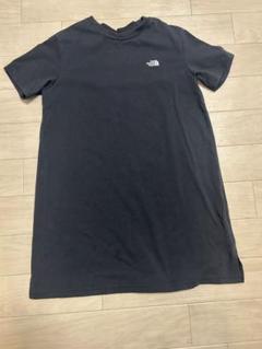 the north face 130cm ロゴ入り ワンピース 黒