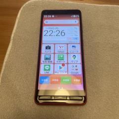 かんたんスマホ2 RED A001KC ワイモバイル　SIMフリー