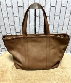 完売品❗️ 極美品‼️ LENO 洗えるレザートートバッグ X-LARGE LENO] LEATHER TOTE BAG X-LARGE リノ トート レザー バッグ