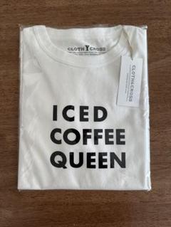 石田ゆり子　CLOTH&CROSS　Iced Coffee Tシャツ 妄想カフェTシャツ ハグオーワー CLOTH&CROSS××× 石田ゆり子