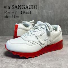 SANGACIO サンガチオ　ゴルフシューズ　にゅ〜ず　25㎝ 9a3896f249a43a6aa1867b1c00687a