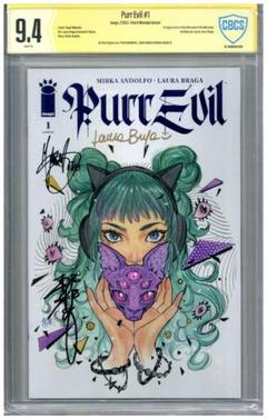 アメコミリーフ Haha #5 サイン入り CBCS 9.4 アメコミだらけ の出品した商品 - メルカリ