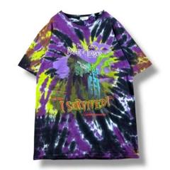 90's Disney　タワーオブテラーTシャツ　サイズSM　タイダイ柄