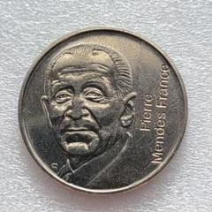 本物保証　1824年 フランス 5フラン銀貨、アンティークコイン フランス 5フラン銀貨☆1873年／準未使用・極美品／ヘラクレス