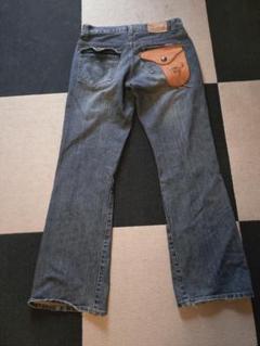 geronimo ジェロニモ デニム インディアン レザー装飾 32used