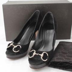 28,000円→15,000値下げしました GUCCI ハイヒール黒 36