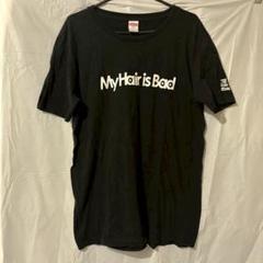 【My Hair is Bad】マイヘア ロゴTシャツ ブラック XL