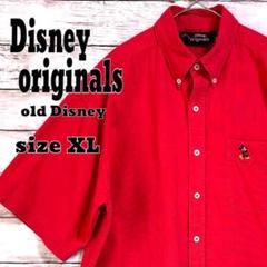 Disney originals 半袖 シャツ BD オールドディズニー