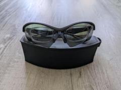 Zoff 度付きスポーツサングラス(偏光機能搭載) ハードケース付き