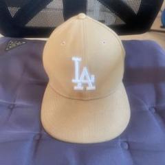 New Era LAロゴ ベージュキャップのサムネイル