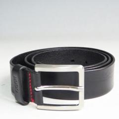 【未使用✨極美品】　HUGO BOSS ボス　ベルト　メンズ　ブラック HUGO BOSS ヒューゴボス メンズレザーベルト 50542196 10245706