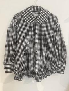 た*き様 最終価格　コムデギャルソンガール　長袖ブラウス COMME des GARCONS コムコム 2021AW 長袖ブラウス 白