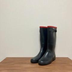 ふくらはぎ大きめAIGLE エーグル レインブーツ40（25cm）Marine