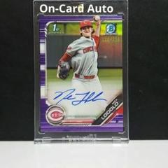 ⭕直筆サイン 1st Bowman 紫リフ Nick Lodolo Auto