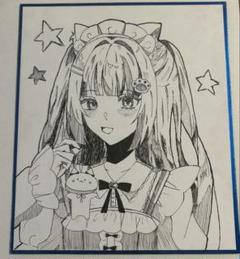 手描きイラスト オリジナル 原画 - メルカリ