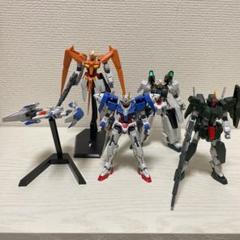 HG ガンダムOO プラモデル セット 墨入れ 完成品