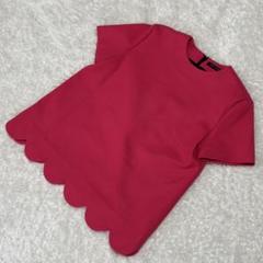 ヨーコチャン YOKO CHAN 半袖 スカラップ プルオーバー 40 ヨーコチャン YOKO CHAN 半袖 スカラップ プルオーバー 40