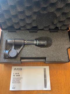 Amazon | AKG C391 B スティック型コンデンサーマイク