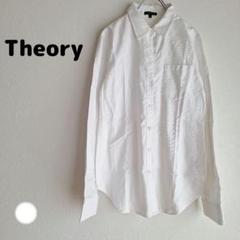 Theory セオリー】フリル ラッフル ブラウス ノースリーブ