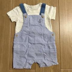 H&M サロペット　ロンパース　男の子　ロンパース　70cm