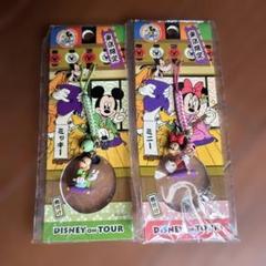 ご当地ミッキー&ミニー　東京限定　ストラップ　根付