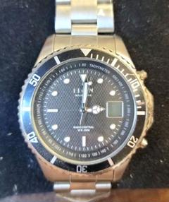 ELGIN/レアFK-533-A 24時間時計 ダイバーズ350m防水/used Elgin Treasure 350m Quartz Diver's Watch Submariner Model Fk