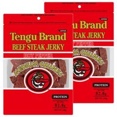 【専用出品】テングビーフジャーキー８袋セット Amazon | テング ビーフジャーキー ホットフレーバー 93g×5