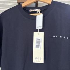 MARNI Tシャツ 14y NAVY ダークネイビー 大人も着用可能⭐︎ MARNI Tシャツ 14y NAVY ダークネイビー 大人も着用可能