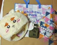 ちいかわパーク うきうきぬいぐるみキャップ(シーサー) 報酬クッキー ショッパー