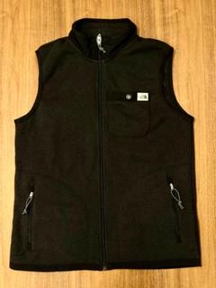 お値下げ！！ THE NORTH FACE フリースベスト ブラック Lサイズ THE NORTH FACE】刺繍 フリースジャケット ベスト ブラック
